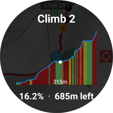 WristNav Climb View Preview